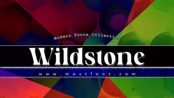 Typographic Design of Wildstone