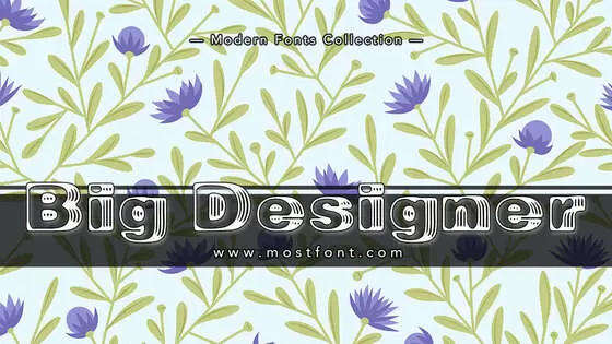 Typographic Design of Big-Designer