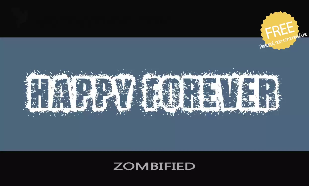Sample of ZOMBIFIED