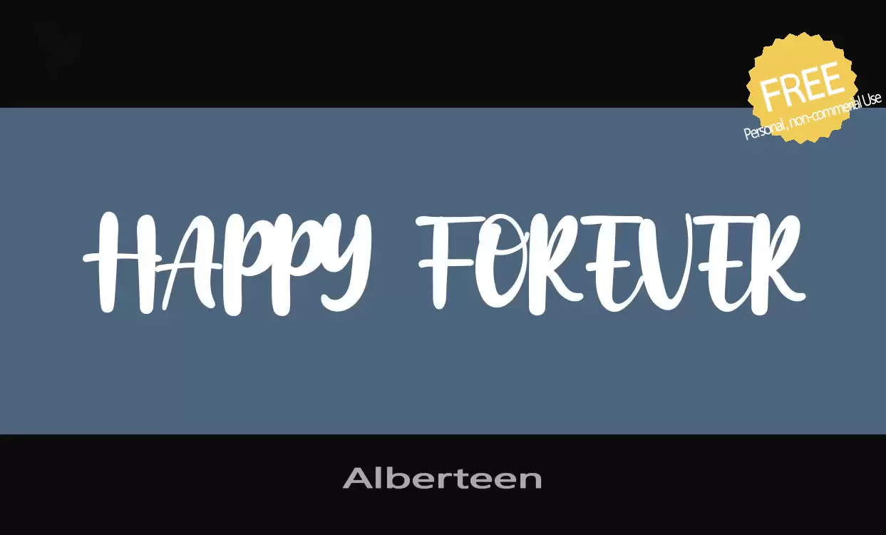 Sample of Alberteen