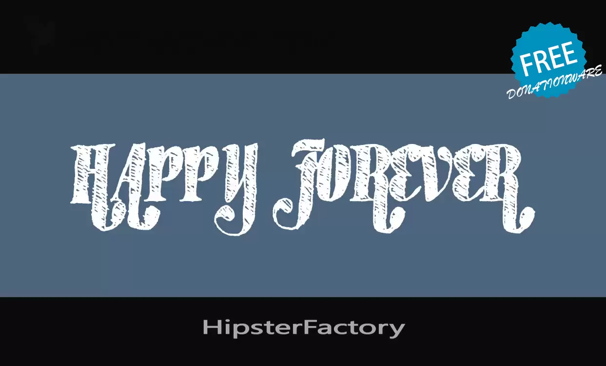 Sample of HipsterFactory