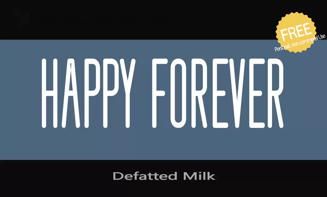 Sample of Defatted-Milk