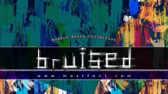 Typographic Design of Bruised