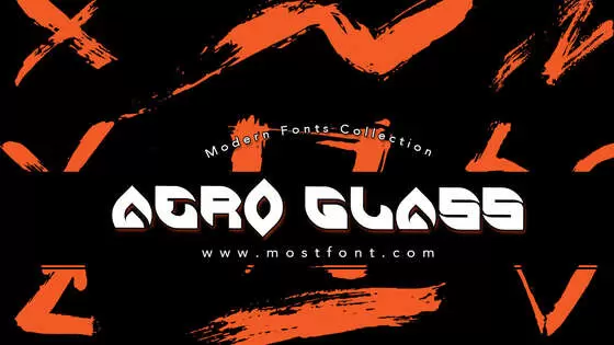 Typographic Design of AERO-GLASS