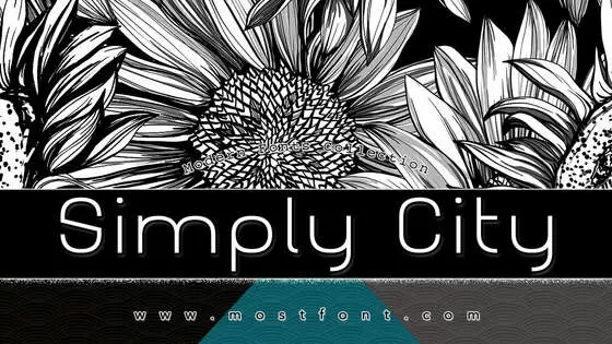 Typographic Design of Simply-City