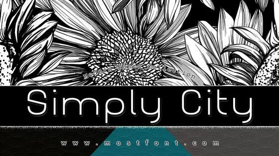 「Simply-City」字体排版图片