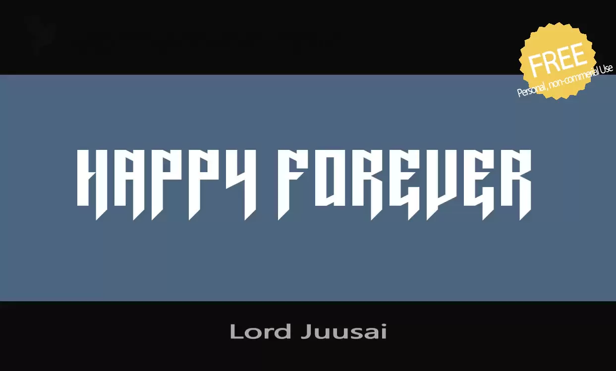Sample of Lord-Juusai
