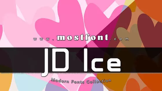 Typographic Design of JD-Ice