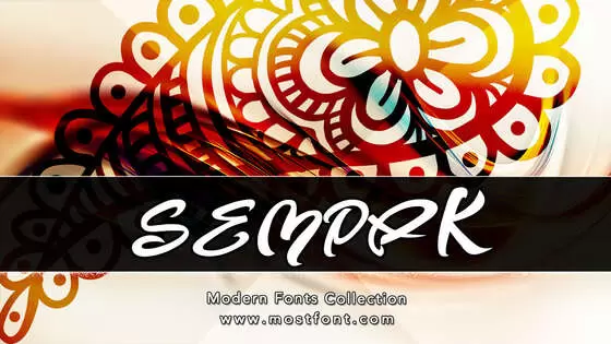 Typographic Design of SEMPAK