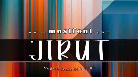 Typographic Design of JIRUT
