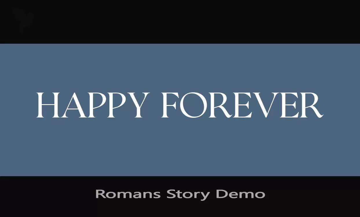 Sample of Romans-Story-Demo