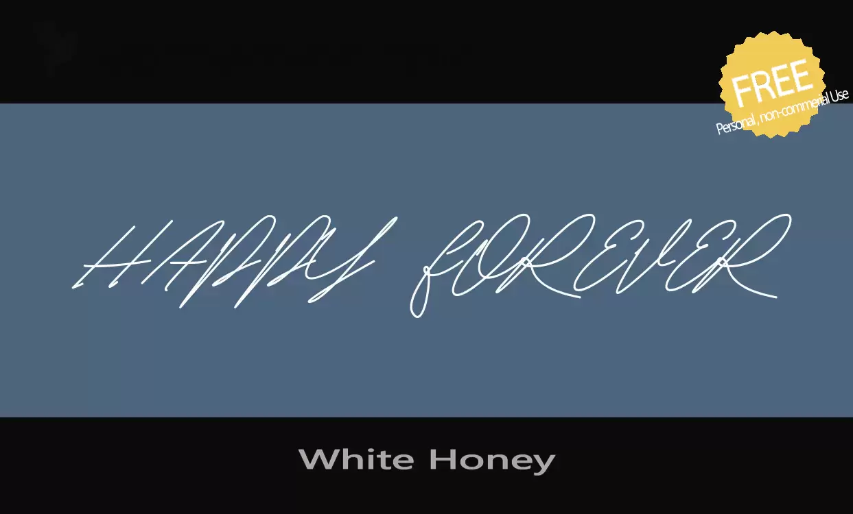 Sample of White-Honey