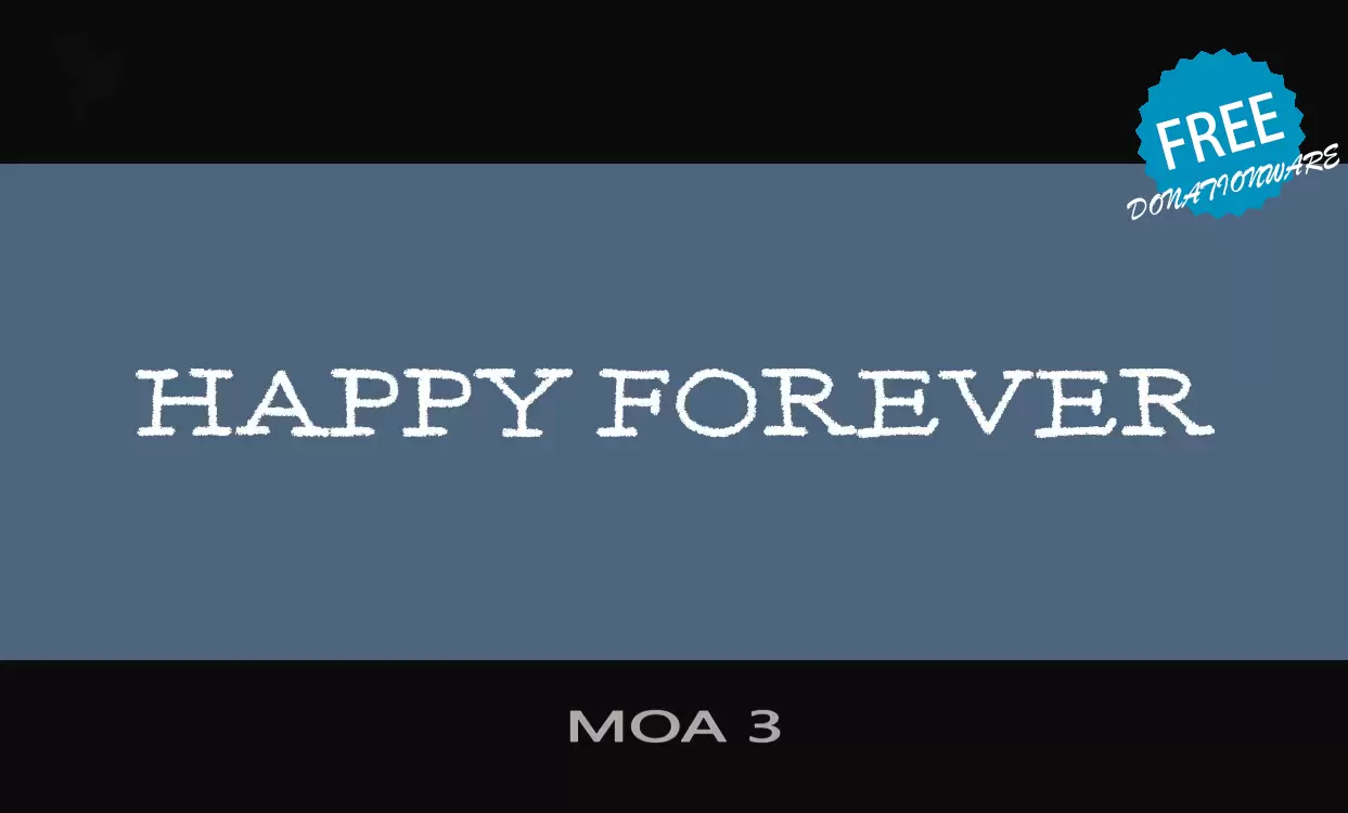 Sample of MOA-3