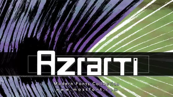 「Rzrarti」字体排版样式