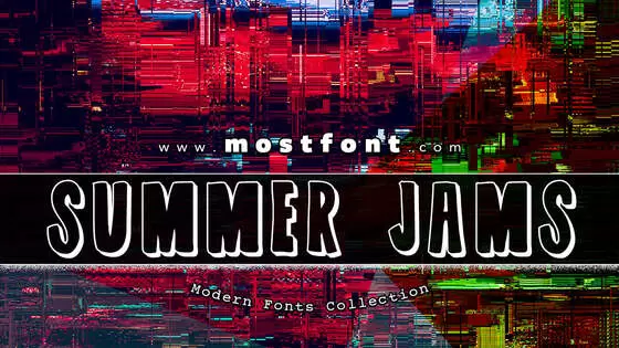 Typographic Design of Summer-Jams