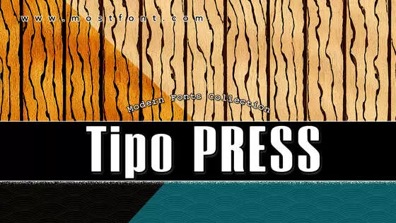 Typographic Design of Tipo-PRESS