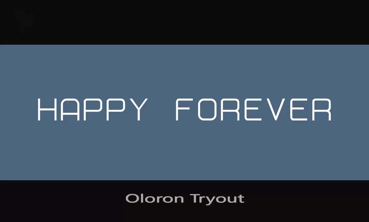 Sample of Oloron-Tryout