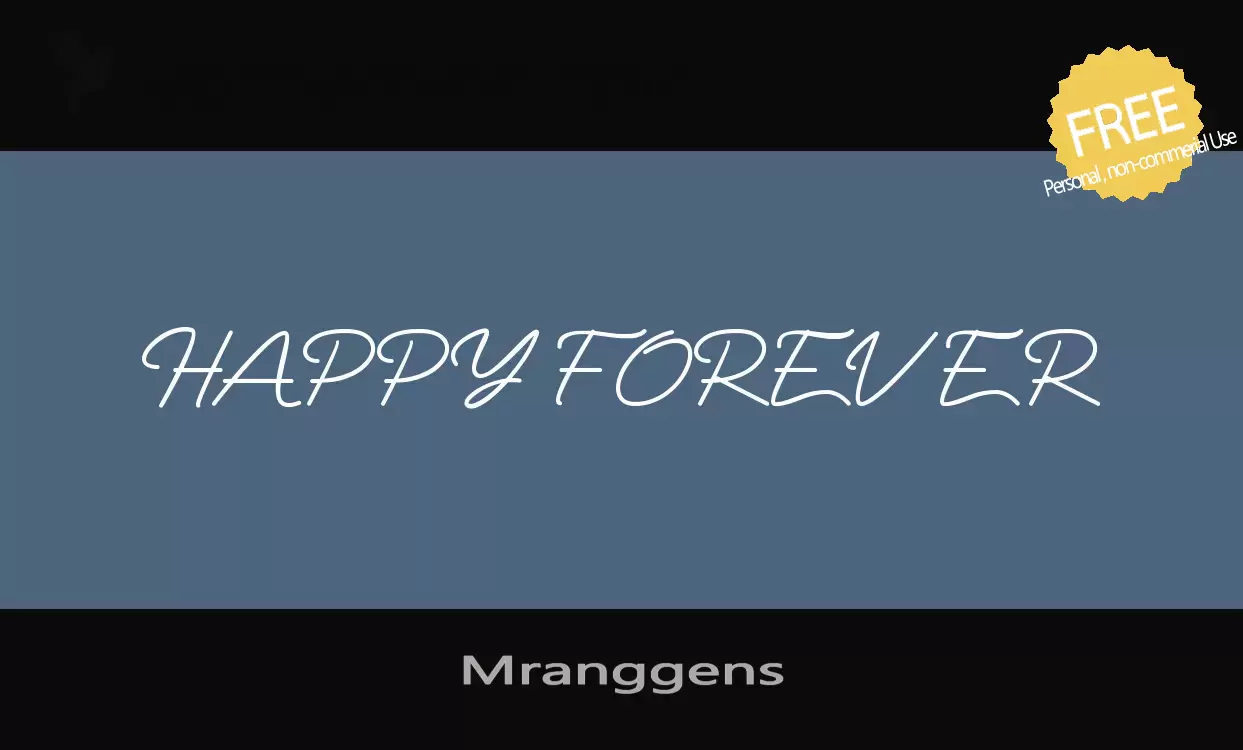 Sample of Mranggens