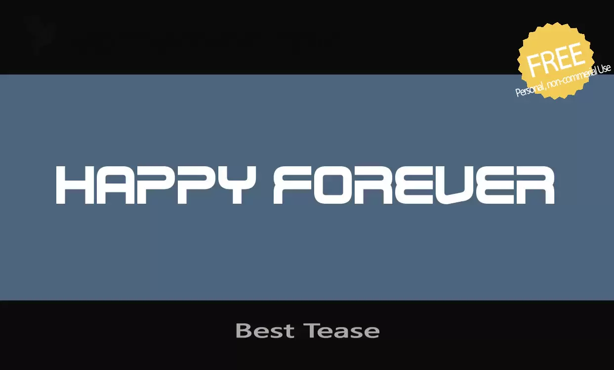 Sample of Best-Tease