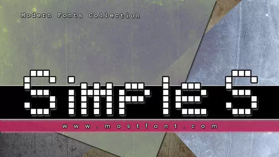 Typographic Design of Simple-S