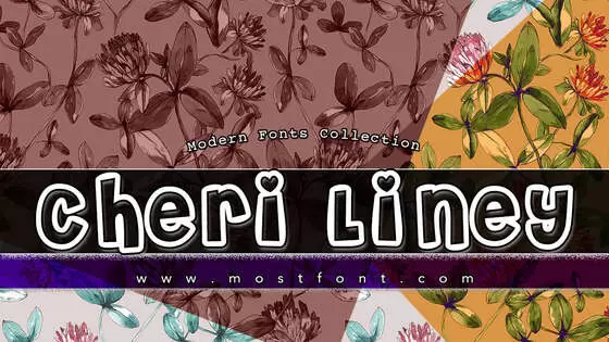 Typographic Design of Cheri-Liney
