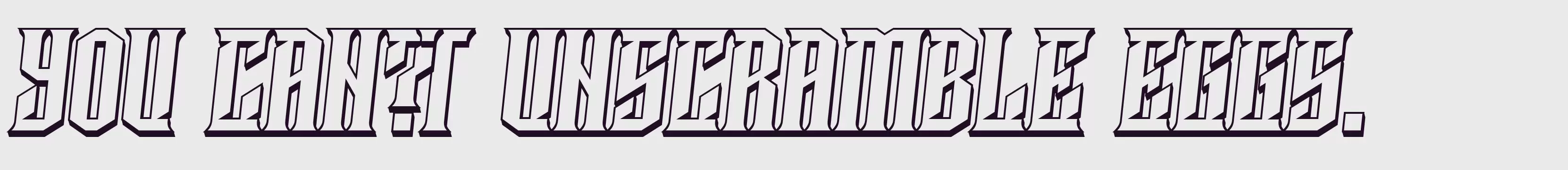 「Italic」字体效果图
