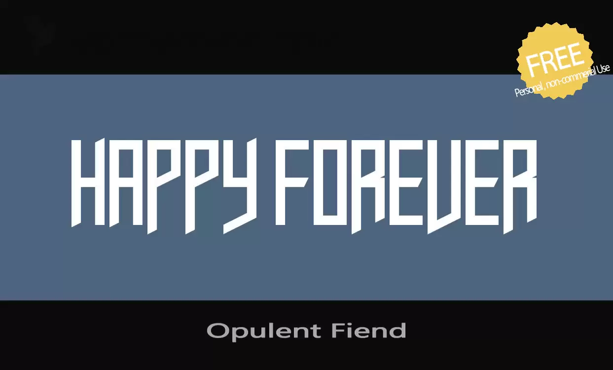 Sample of Opulent-Fiend