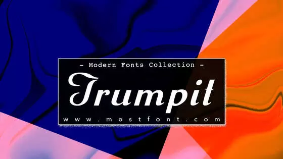 Typographic Design of Trumpit