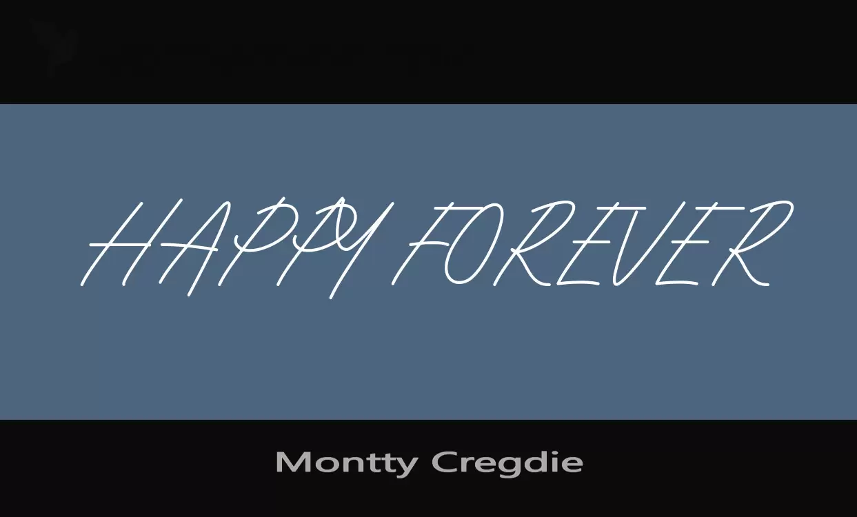 Sample of Montty-Cregdie
