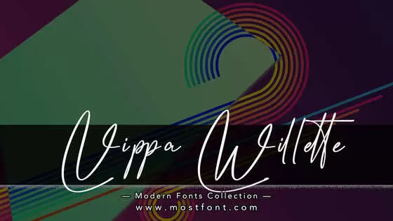 Typographic Design of Vippa-Willette
