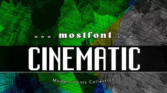 Typographic Design of Cinematic-Language