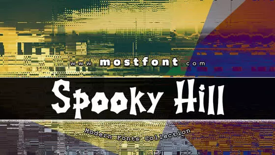 Typographic Design of Spooky-Hill---Personal-Use