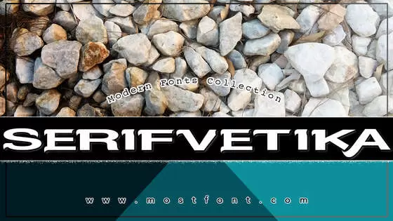 「Serifvetika」字体排版图片