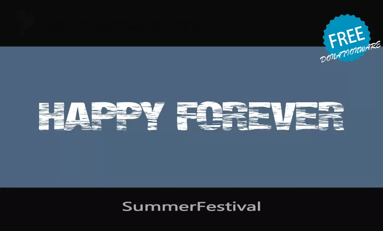 Sample of SummerFestival