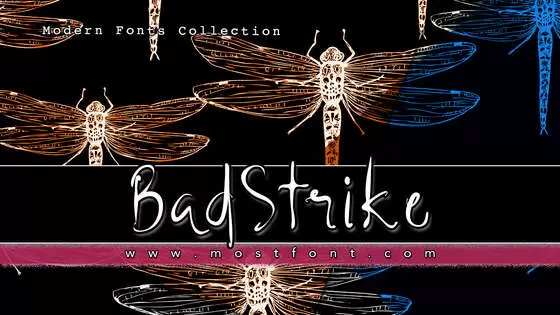Typographic Design of BadStrike