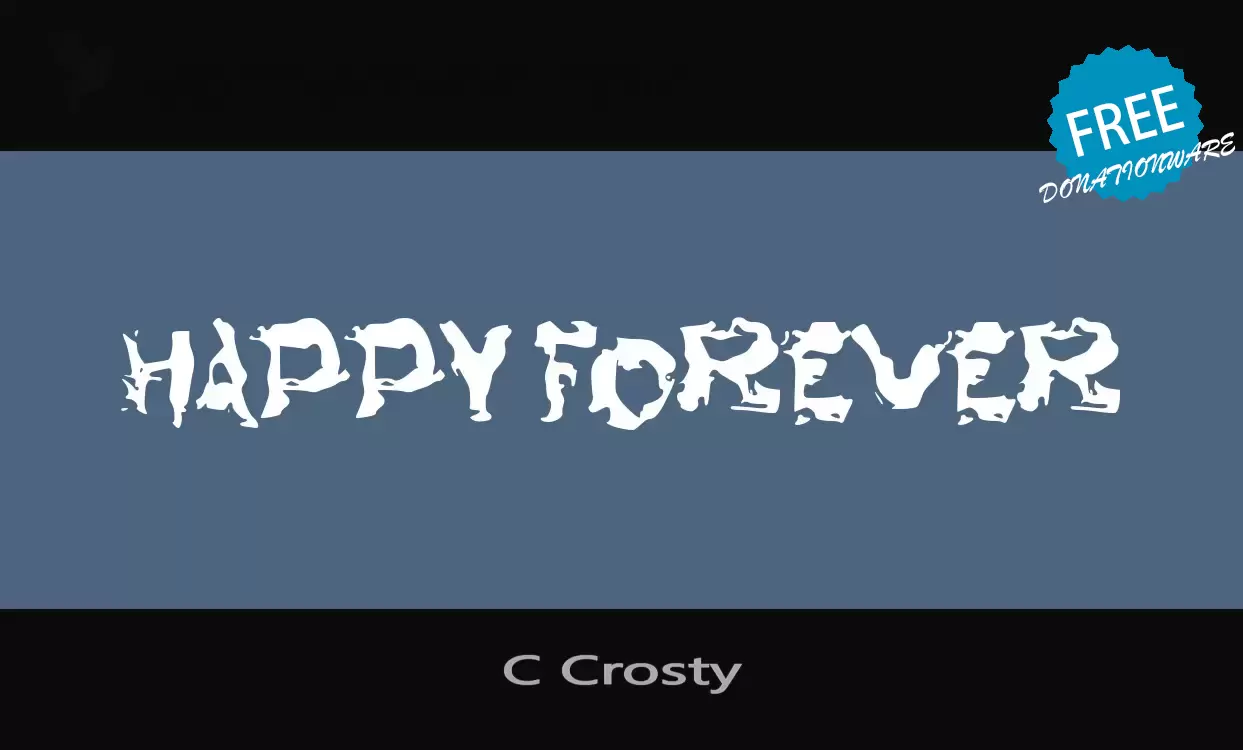 Sample of C-Crosty