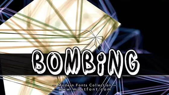 Typographic Design of Bombing