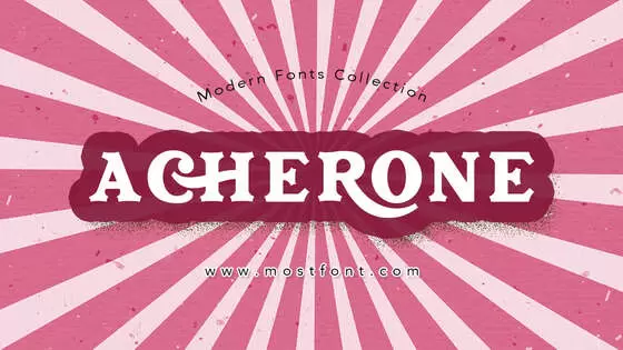 Typographic Design of Acherone