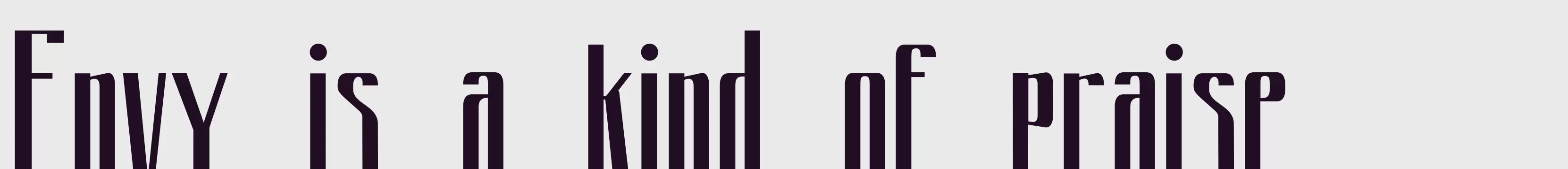 「ConyDecor」字体效果图