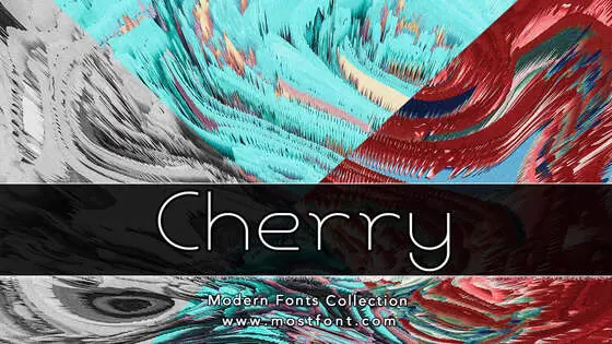 「Cherry」字体排版样式