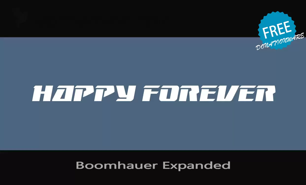 Sample of Boomhauer-Expanded