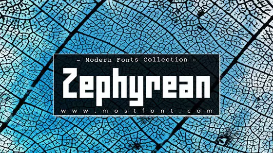 「Zephyrean-BRK」字体排版图片