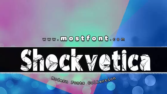 Typographic Design of Shockvetica