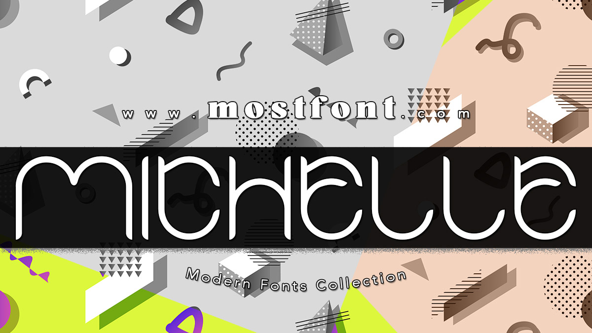 MICHELLE Light Font by weknow | mostfont.com
