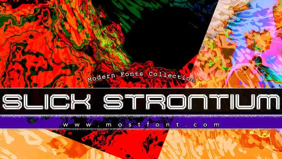 「Slick-Strontium」字体排版样式