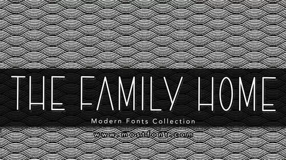 Typographic Design of The-Family-Home