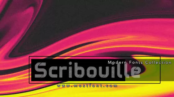 Typographic Design of Scribouille