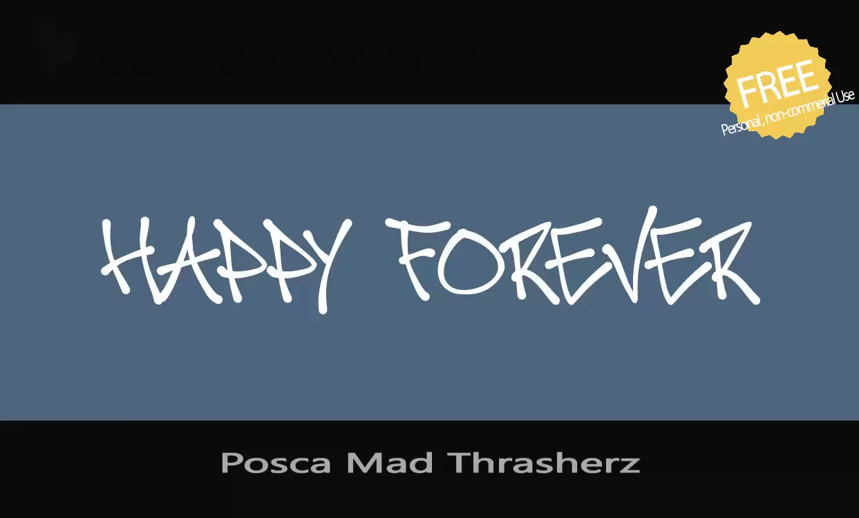 Sample of Posca-Mad-Thrasherz