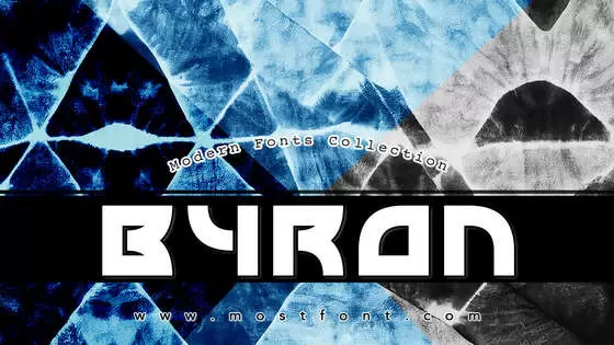 Typographic Design of Byron