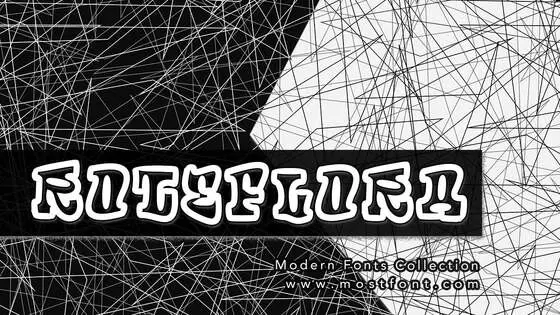 「RoteFlora」字体排版图片